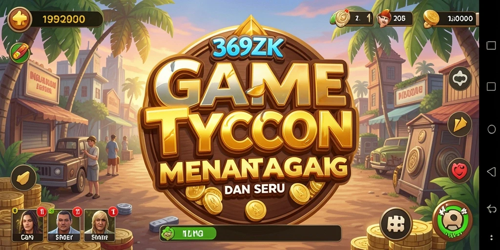 Tampilan gameplay menarik dari 369ZK yang menggambarkan strategi Tycoon.
