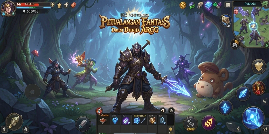 Tampilan gameplay ARPG yang mendebarkan di 5ZK.