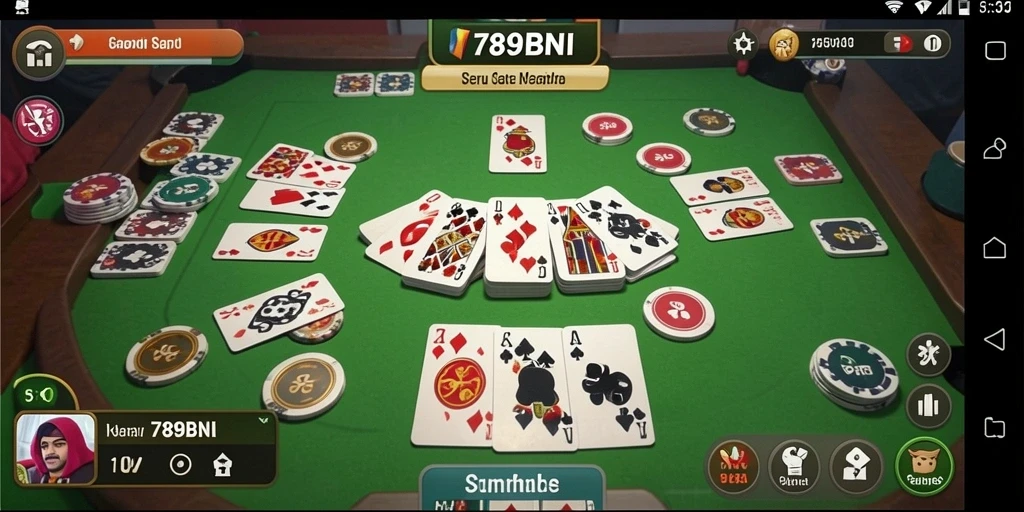 Gameplay seru dari 789BNI yang menyajikan Gaple menarik.