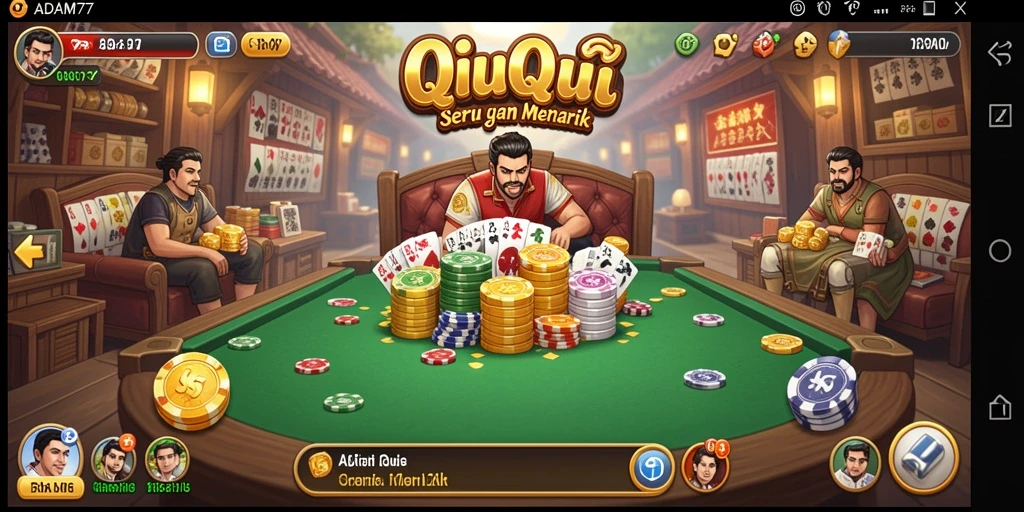 Screenshot gameplay QiuQiu yang menampilkan aksi seru dan grafis menarik.