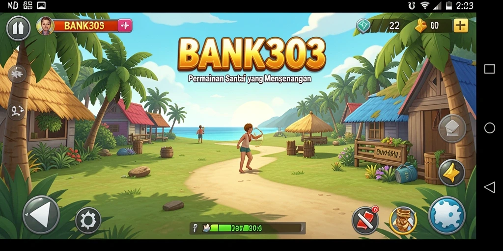 Tampilan menarik dari gameplay BANK303 yang penuh warna dan keseruan.