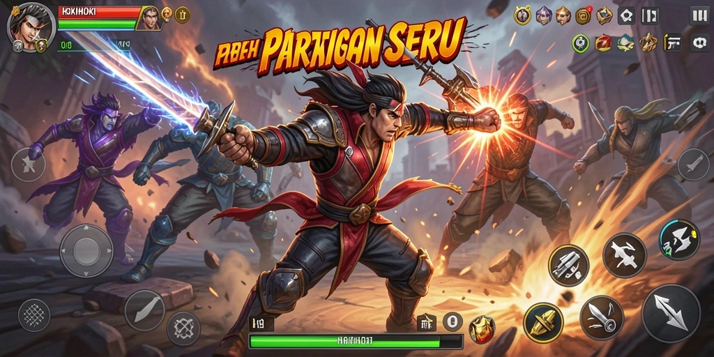 Gameplay seru dalam HOKIHOKI yang memukau.
