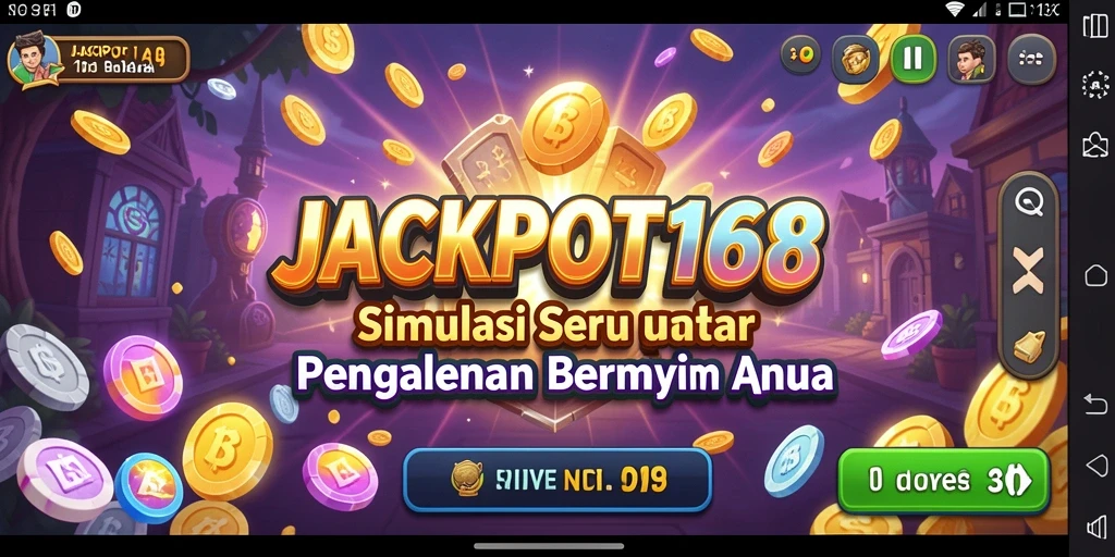 Tampilan gameplay menarik dari JACKPOT168 yang memukau.
