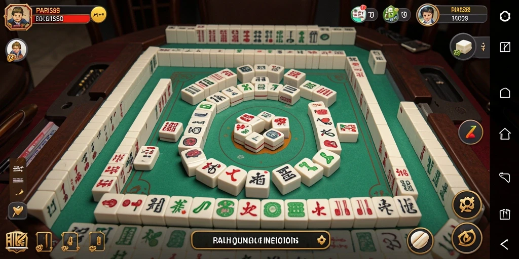 Tampilan gameplay seru dalam PARIS88 yang penuh warna.