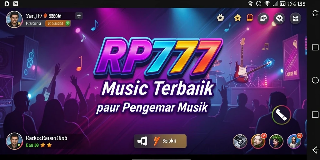 Tangkapan layar utama RP777 menampilkan gameplay yang menakjubkan dan interaktif.