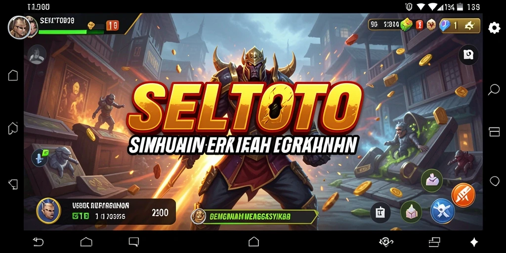 Tangkapan layar dari gameplay menegangkan SELTOTO.